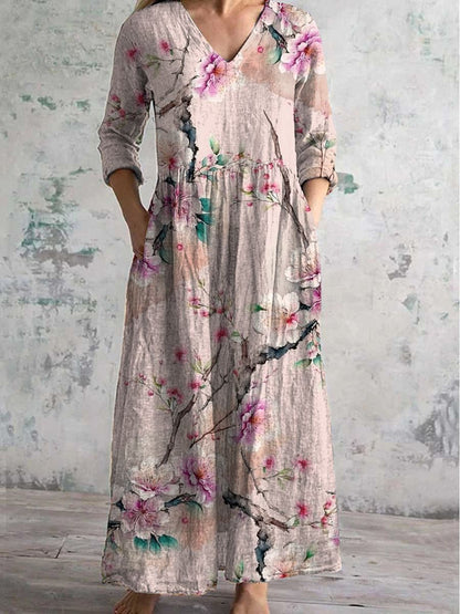 Camille™ | Robe Femme Élégante & Confort Naturel pour l'Été