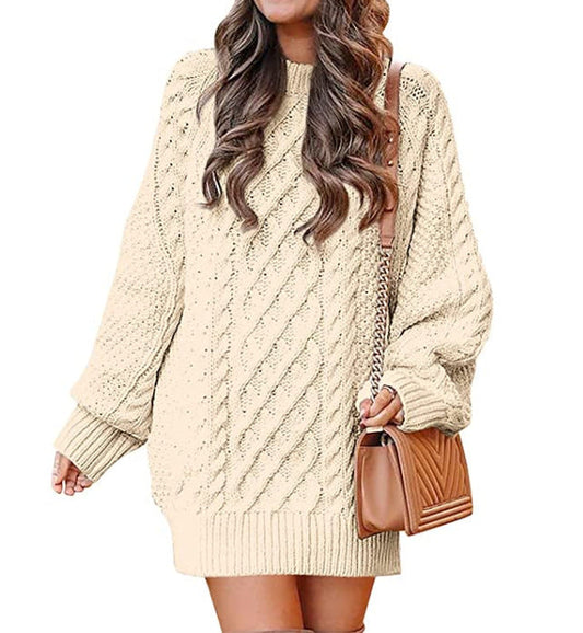 NIVANOO | Pull Oversize Torsadé Moderne
