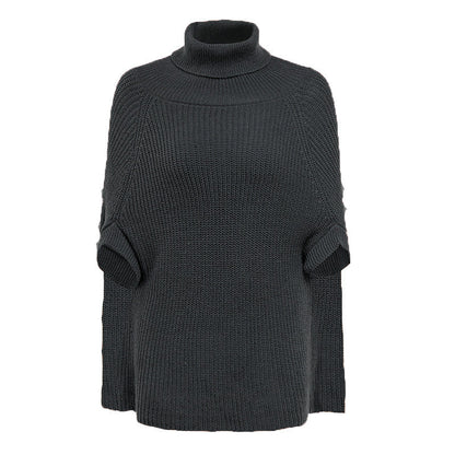 NIVANOO | Pull Cape Décontracté à Col Haut